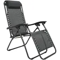 Feel Furniture - Buiten ligstoel - verstelbaar - Zwart