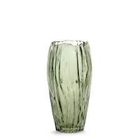 Serax Vaas-Vaas voor Bloemen Glas Groen D 12.2 cm H 25 cm