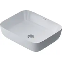 AM.PM Func - Wastafel - 51x40.5 cm - Glasachtig porselein - Wit