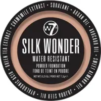 W7 Silk Wonder Water Resistant Powder Foundation - Warm Beige
