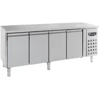 CombiSteel Koelwerkbank Combisteel, RVS, 4 deurs, 4x1/1GN, 223(b)x85(h)x70(d),230V/340W