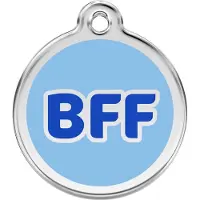 Red Dingo Hondenpenning 38 mm Best Friend blauw