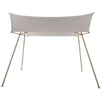 Central Park Schaduwdoek Met Palen Corfou Beige 399x300x298cm