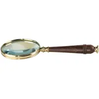 Authentic Models Magnifying Glass - Decoratieve accessoires Brass - AC099