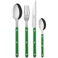 Sabre Paris Bistrot solid bestekset 4-delig Garden green