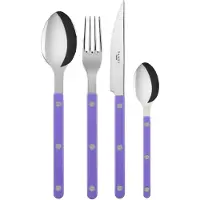 Sabre Bistrot Bestekset 24 Stuks - Besteksets Roestvrijstaal Mauve - 2346-024-1287