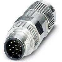 Phoenix Contact 1559592 Sensor/actuator connector, niet geassembleerd M12 Aantal polen (sensoren): 12 Stekker, recht 1 stuk(s) Piece