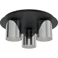 Eglo Plafondlamp Gorosiba 3xe27 Zwart
