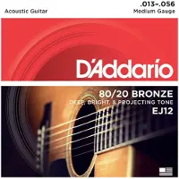 Daddario EJ12 Snaren voor akoestische gitaar