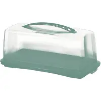 Rotho fresh cakedoos rechthoek 36x16.5x16.5 cm mistletoe groen