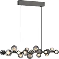 Paul Neuhaus Hanglamp E-Popup e-Lift L 120 cm donker grijs