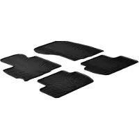 GledRing Rubbermatten Mitsubishi Outlander 2010- (T profiel 4-delig + montageclips) voor o.a. MITSUBISHI