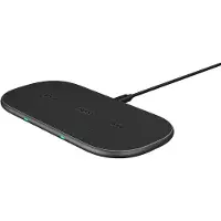 Rapoo QI Dual Wireless Charging Pad XC260, 20W, Grijs (10 W), Draadloze laders, Grijs