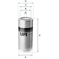 Ufi 24.059.00 Brandstoffilter
