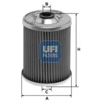 Ufi 21.065.00 Brandstoffilter