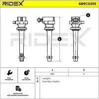 RIDEX 689C0293 Bobine