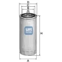 Ufi 24.155.00 Brandstoffilter