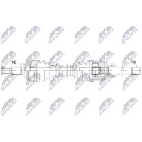 NTY NPW-CT-097 Aandrijfas