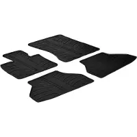 GledRing Rubbermatten BMW X6 2008-2014 (T profiel 4-delig + montageclips) voor o.a. BMW