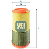 Ufi 27.A23.00 Luchtfilter