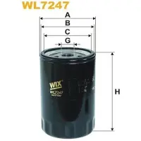 WIX FILTERS WL7247 Oliefilter