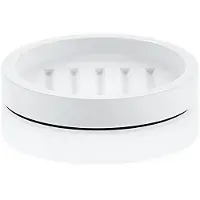 DECOR WALTHER Zeepschaal Stone Mat Wit 11,5 cm