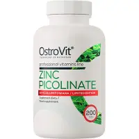 OstroVit Supplements Zinc Picolinate - Supplementen Zinkpicolinaat - 200 Tabletten -