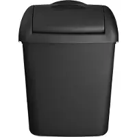 Quarz Dameshygiënebak Quartzline 8 liter zwart 441458