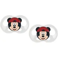 Tigex Soft Touch Friends fopspeen | siliconen fopspeen | Disney Mickey | 2 stuks 6-18 maanden