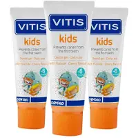 Vitis 3x Tandgel Kids 6m+ 50 ml