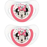 Tigex fopspen, 2 stuks, Disney baby- Minnie- roze 18-36 maanden