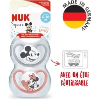 Nuk Space Disney Baby fopspenen 2 st. 6-18 maanden