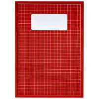 Office 5 A4 Schriften ruit 10mm 80blz assorti