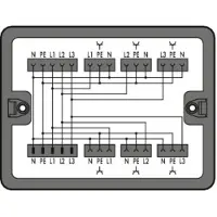 Wago Verdeeldoos Driefasige Naar Enfasige Converter - 899-631/100-000