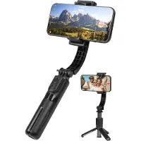 Nuvance - Gimbal Stabilisator voor Smartphone - Selfiestick - met Statief en Afstandsbediening - Tripod