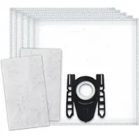DParts 16x G-ALL PRO stofzuigerzakken + 2 filters geschikt voor Bosch en Siemens - XXL-pack - nr. BBZ41FGALL - BBZ16GALL - BBZAFGALL