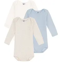 Petit Bateau Kinder bodies BODY US ML PASTEL PACK X3 kind 24 maanden