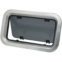 VETUS Aluminium Pz611 A1 Gate Zilver 301 x 164 mm