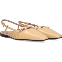 Lina Locchi Dames Hakken 010-22 - Beige - Maat 39