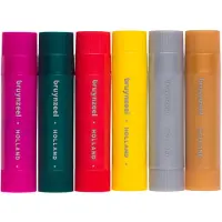 Bruynzeel Kids - plakkaatverfstick - 6 metallic kleuren