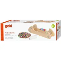 Goki Kralenweefgetouw - - Creatief - Fijne motoriek - Hout - Vanaf 7 jaar