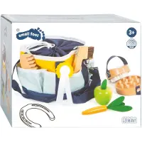 Small Foot - Houten Paardenverzorgingsset met Tas, 8dlg.