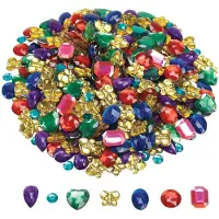 Colorations - glitterende strass steentjes groot, 453 gram