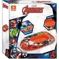 MONDO opblaasboot Avengers 112 cm - Marvel speelgoed boot waterpret.