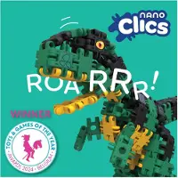 Clics Toys Nano Clics Voor creatieve bouwers 500 stuks, Clicformers