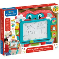 Clementoni - Baby - Interactive schildersezel - Met uitwisbaar scherm - licht en geluid - vanaf 18 maanden