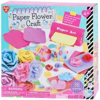 Playgo knutselset papieren bloemen maken - creatief speelgoed 38dlg.