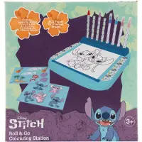 Sambro Stitch tekenbord met rol kleurset, 12dlg.