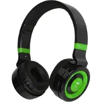 Techmade TM-046-GR (Bedraad, Draadloze), Koptelefoon, Groen, Zwart