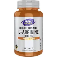 Now L-Arginine Double Strength | 60 tabletten